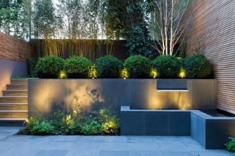 Top 70 Best Modern Landscape Design Ideas - Landscaping Inspiration Modern Garden Landscaping, Contemporary Garden Design, Landscaping Inspiration, Garden Mirrors, Modern Landscape Design, Modern Garden Design, Modern Landscape, Minimalist Landscape, Modern Backyard