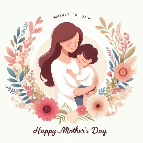 Happy Mothers Day Topper, Mother Day Illustration, Mothers Day Topper, Barbie Doll Birthday Cake, Diy Quilling Crafts, Happy Mother Day, Day Illustration, Cool Pencil Drawings, Illustration Photo