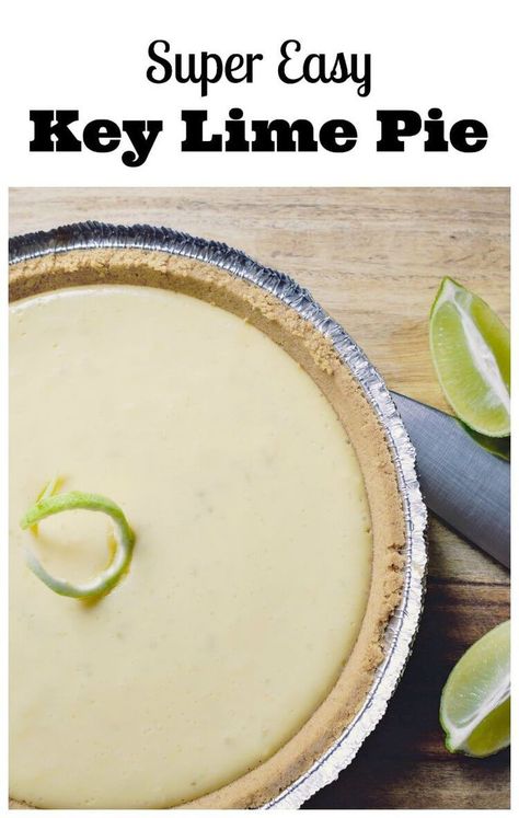 Key West Key Lime Pie Recipe, Key Lime Pie Recipe Easy, Easy Key Lime Pie Recipe, Key Lime Pie Recipe No Bake, Easy Key Lime Pie, Frozen Key Lime Pie, Key Lime Pie Easy, Key Lime Pie Recipe, Lime Pie Recipe