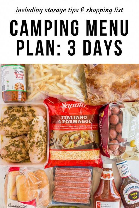 meals for camping Costco Camping, Keto Camping, Vegan Camping Food, Cabin Food, Camping Meal Planning, Camping Food List, Camping Food Ideas, Camping Foods, Camping Meal