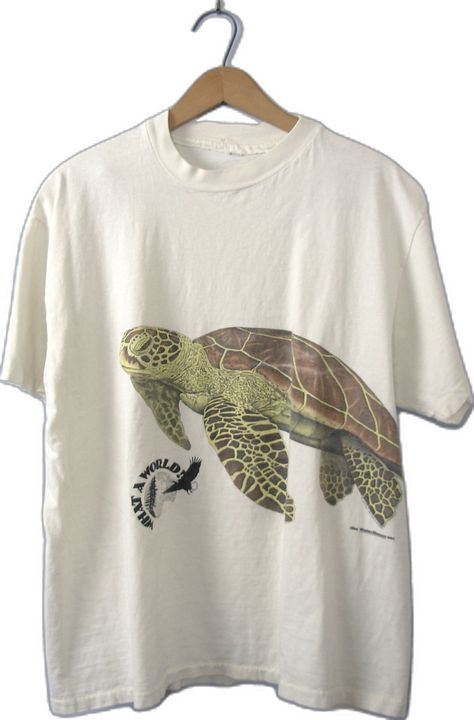 One vintage 1990's graphic tee, sea turtle shirt, size medium Sea Turtle Shirt, Turtle Shirts, Cincinnati Ohio, Cool Fits, Swaggy Outfits, Be Real, Love Stories, Dream Clothes, Cool Tees