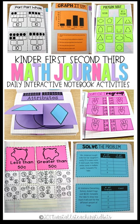 math journals interactive notebook activities for… Math Journal 3rd Grade, 2nd Grade Math Interactive Notebook, Math Notebook 2nd Grade, 2nd Grade Math Journals, Math Notebook 3rd Grade, First Grade Math Notebook, 1st Grade Interactive Notebook, 3rd Grade Math Journals, Math Journal 1st Grade