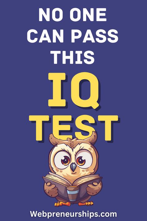 No One Can Pass This IQ Test Quiz: Questions with Answers! What Color Do I Give Off, Iq Test Questions Brain, Free Iq Test And Results, Iq Tests Free, Iq Questions With Answers, Iq Test Questions, Brain Quiz, Fun Quiz Questions, Test For Kids