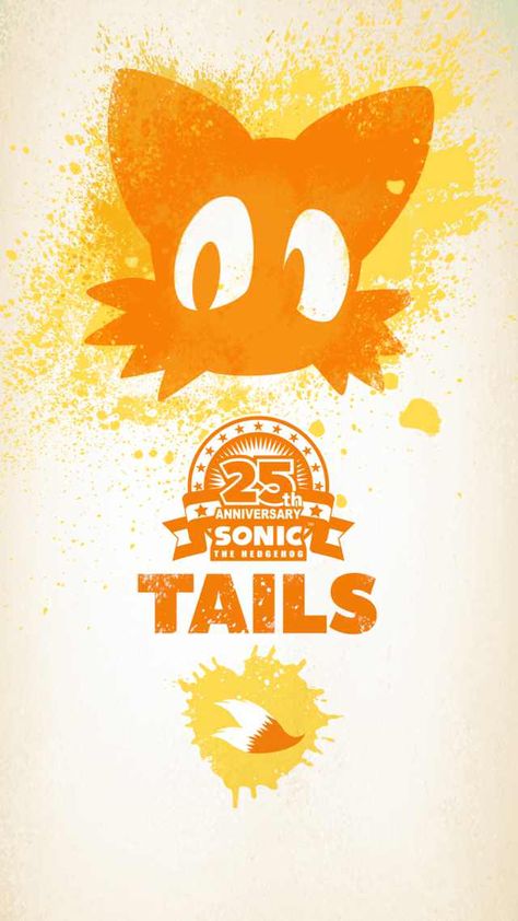 Sonic 25th Anniversary Mobile Wallpapers - Imgur Sonic Echidna, Tails Wallpaper, Miles Tails Prower, Sonic Tails, Sonic Generations, Sonic Heroes, Sonic Characters, Sonic And Amy, Sonic Fan Characters