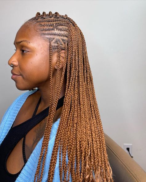 Fulani Braids With Curly Ends, Small Fulani Braids, Freestyle Fulani Braids, Freestyle Fulani, Flip Over Fulani Braids, Fulani Braid, September Books, Boho Bob, Small Box Braids Hairstyles