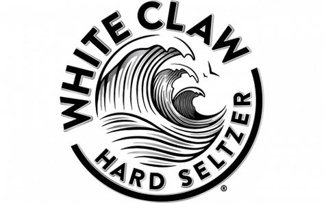 White Claw Logo, Beer Pong Table Diy, Diy Beer Pong, Diy Beer Pong Table, Beer Pong Table Designs, White Claw Hard Seltzer, Logo Circular, Beer Table, White Claw