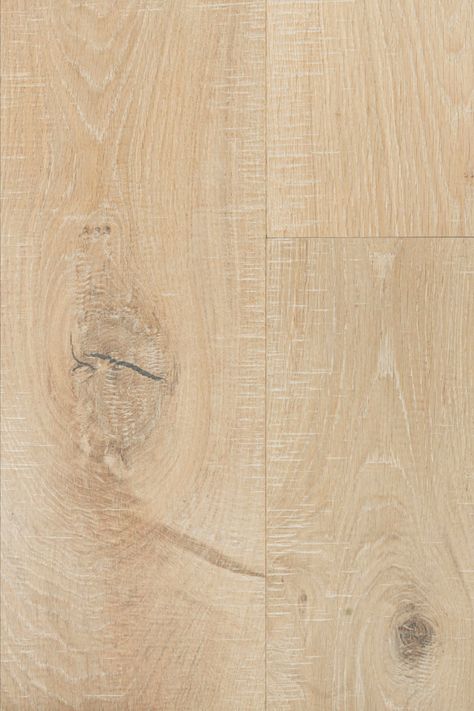 A light-washed, blonded European Oak in a wider plank, Cashmere pairs knots and character with a rough-sawn, textured surface. Naturally Aged Flooring, Blonde Timber Flooring, Natural Pine Floors Wide Plank, Rough Sawn Flooring, Bruce Golden Natural Oak Engineering Flooring, Sawn Timber, Deck Accessories, Engineered Wood Flooring, Woodgrain Pattern