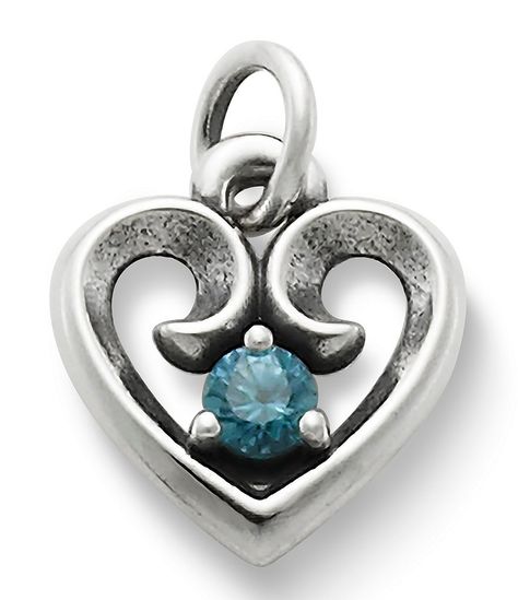 James Avery Remembrance Heart Pendant December Birthstone with Blue Zircon#Remembrance, #Heart, #James James Avery Charm, James Avery Charm Bracelet, James Avery Charms, Moments Of Life, James Avery Jewelry, Topaz Jewelry, James Avery, Blue Zircon, December Birthstone