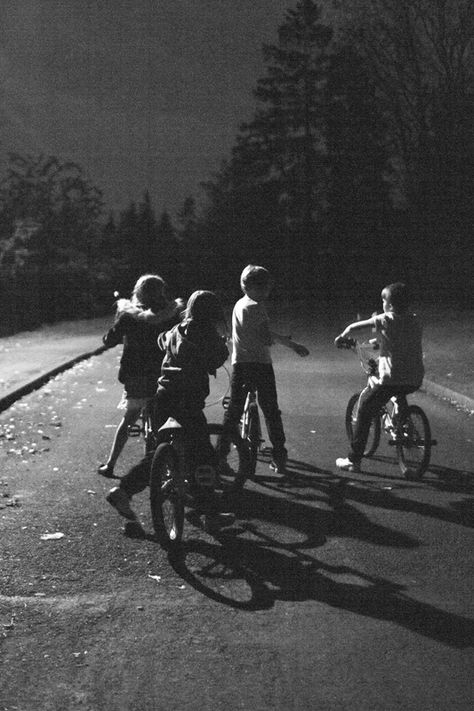 Adorable Riding Bikes, Black And White Photograph, Vintage Memory, Foto Vintage, Photo Vintage, Great Memories, Sweet Memories, The Good Old Days, Memory Lane