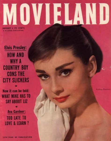 Movieland Magazine [United States] (January 1957) Hollywood Magazine, Audrey Hepburn Photos, Old Magazine, Movie Magazine, Hepburn Style, Ava Gardner, Old Magazines, Golden Age Of Hollywood, Vintage Magazines