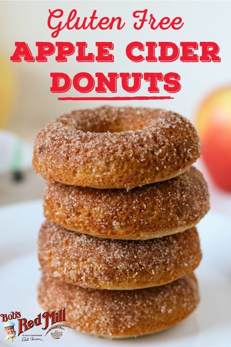 Cider Donuts Recipe, Apple Cider Donuts Recipe, Gluten Free Apple, Gluten Free Pastry, Gluten Free Donuts, Tofu Scramble, Cake Vegan, Apple Cider Donuts, Gluten Free Sweets