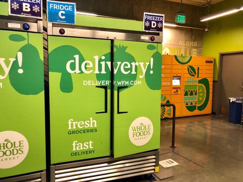 The Amazonization of Whole Foods, one year in | TechCrunch Market Branding, Amazon Fresh, Grocery Delivery Service, Duck Cartoon, Free Groceries, Fresh Groceries, New Tech, Restaurant Menu Design, Meal Delivery Service