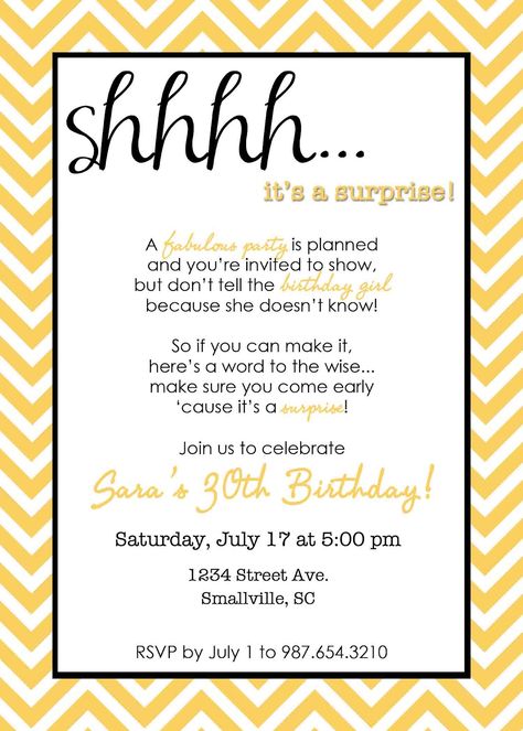 Download Wording for Surprise Birthday Party Invitations Birthday Invitation Text, 75th Birthday Invitations, Birthday Invitation Message, Birthday Party Invitation Wording, Birthday Party Invitations Free, Surprise Party Invitations, 30th Birthday Party Invitations, Surprise Birthday Invitations, Anniversary Party Invitations