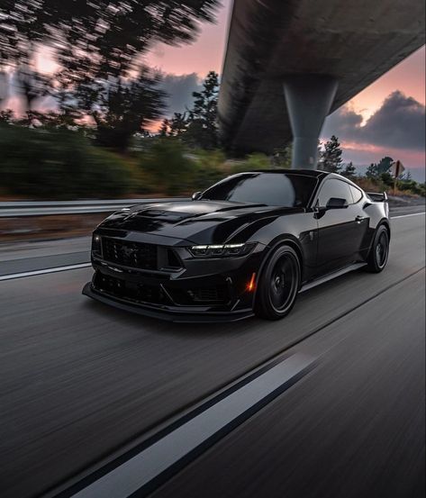 Black Mustang Gt Wallpaper, Black Mustang Aesthetic, Mustang Cars Black, All Black Mustang, Blacked Out Mustang, Black Mustang Car, Matte Black Mustang, Siyah Mustang, Mustangs Cars