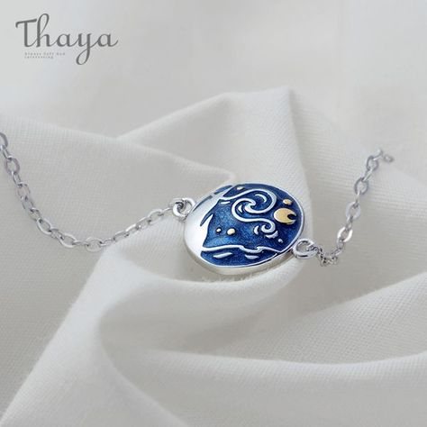 Thaya | the Apollo Box - ApolloBox Van Gogh Jewelry, Apollo Box, Sky Design, Future Engagement Rings, Van Gogh Paintings, Enamel Bracelet, Gifts For Art Lovers, Dope Jewelry, Gems Jewelry