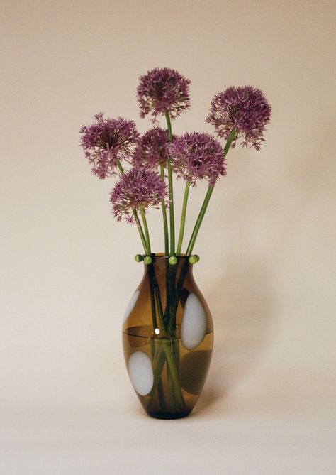 Sargasso Vessel. Whether displayed as a standalone centerpiece or used to showcase vibrant floral arrangements, this hand-blown glass jug vase with contemporary details effortlessly merges artistry and functionality. It is a testament to the beauty of handcrafted objects, bringing a touch of modern sophistication to any space. Part of the Asking For A Friend series. Hand blown in NYC. Coral Candle Holder, Friend Series, Glass Jug Vase, Square Candle Holders, Square Candles, Simple Object, Jug Vase, Modern Flower Arrangements, Glass Jug