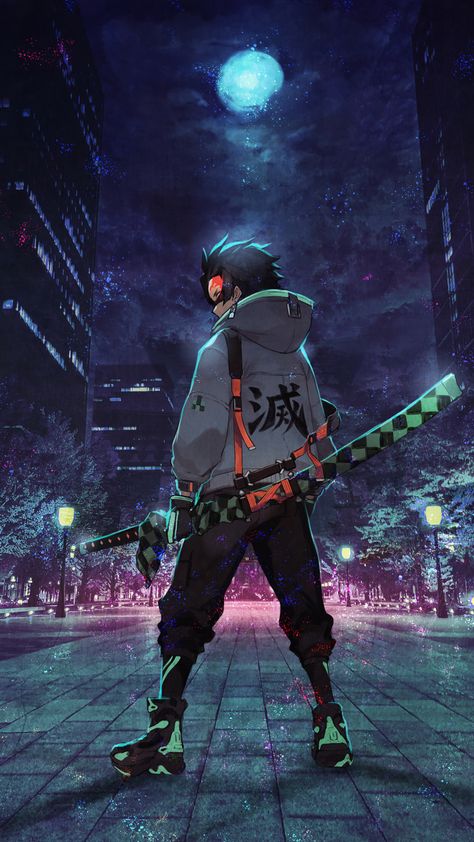 Urban Ninja, An Anime, Anime Character, Bat, Anime, Art