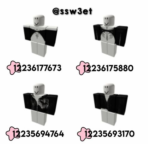 Brookhaven Codes Tattoo, Hair Codes For Brookhaven, Fill The Jars Template, Emo Outfit Ideas, Roblox Ids, Brookhaven Codes, Video Roblox, Roblox Brookhaven, Cow Print Wallpaper