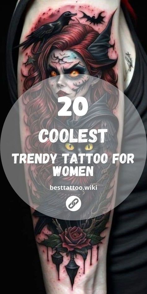 Embark on a journey of self-discovery with our curated selection of 20 trendy tattoo ideas for women in 2024. From whimsical finger tattoos to intricate rib designs, our lineup celebrates the beauty of body art. Whether you're a seasoned tattoo enthusiast or exploring ink for the first time, our collection offers inspiration and creativity for all. Discover your next tattoo masterpiece and express yourself with confidence. Best Women Tattoos Classy, Women’s Full Sleeve Tattoo Ideas, Tattoo Ideas Female New Beginnings, Mean Tattoo Ideas, Small Detailed Tattoos Unique, Beautiful Face Tattoo, 3 In Tattoo Ideas, 2025 Tattoo Ideas, Tattoo Gap Filler Ideas Women