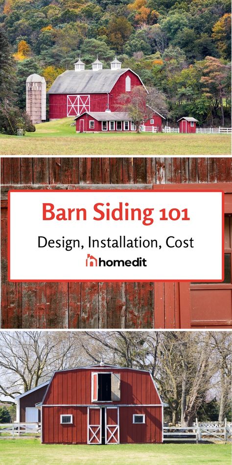 Barn siding is an exterior cladding or covering used on barns, sheds, and agricultural buildings. Nordic House Architecture, Home Architecture Styles, Siding Styles, Siding Options, Barn Siding, Vertical Siding, Agricultural Buildings, Residential Building Design, Installing Siding