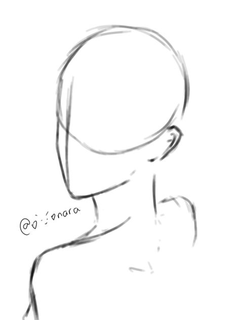 Headposes Drawing Reference, Drawing Base Profile, Headbutt Drawing Reference, Pose Reference Drawing Side View, Sideview Drawing Reference, Looking Over Shoulder Pose Drawing Reference, Drawing Poses Face, 3/4 Profile Reference, Face Guidelines