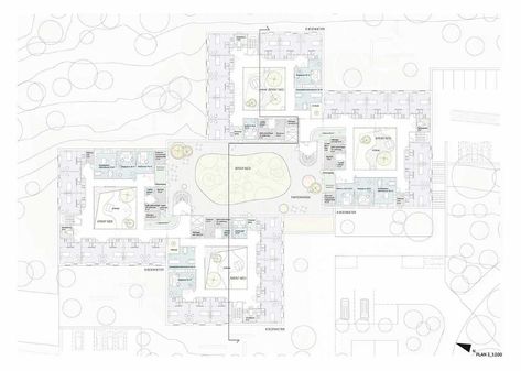 Simcity Buildit Layout, Senior Living Facilities, Hostels Design, Student Dormitory, Layout Architecture, Construction Drawings, Architecture Design Concept, Graduation Project, Nursing Home