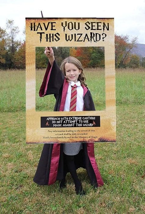 MAGICAL WIZARD THEME：Wizard Inspired Photo Booth Frame: This Wizard Inspired Photo Booth Prop is an absolute must! It offers you great opportunities wherever and whenever! Have you seen this wizard? TOP PICKS FOR THEMED PARTIES:Perfect for wizard-themed birthday parties, bridal showers, weddings, or bachelorettes where you need to feel like a Quidditch star! You and your fellow wizards are sure to make lasting memories with this completely unique frame. REUSABLE : Whether you are using it at a p Harry Potter Party Decor, Wizard Birthday Party, Harry Potter Bridal Shower, Birthday Party Photo Booth, Harry Potter Props, 7th Birthday Party Ideas, Party Photo Booth Props, Magic Theme, Harry Potter Classroom