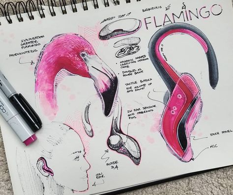 Greater Flamingo, Bionic Design, Natural Hair Treatments, Industrial Design Sketch, Organic Cosmetics, Natural Moisturizer, Design Del Prodotto, Travel The World, Natural Cosmetics