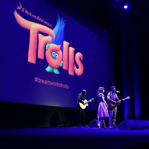 Everyone loved Anna Kendrick and Justin Timberlake's surprise performance of "True Colors" at #Cannes2016! #DreamWorksTrolls Dreamworks Trolls, Anna Kendrick, Hair Raising, Justin Timberlake, Dreamworks, True Colors, Backsplash, Neon Signs, Songs