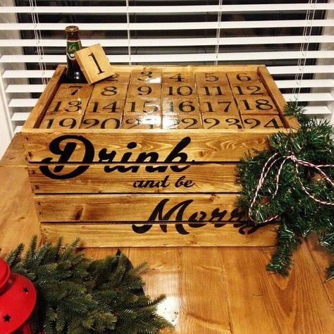 Let’s Talk Advent Calendars – Just M.E. Diy Gifts For Wife, Alcohol Advent Calendar, Craft Beer Advent Calendar, Calendar For Christmas, Gifts For Wife Christmas, Beer Advent Calendar, Wine Advent Calendar, Calendrier Diy, Advent Calendar Diy