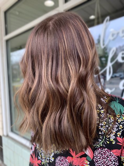 Foils Brown Hair, Blonde Highlights On Brunette Hair, Blonde Highlights On Brunette, Highlights On Brunette Hair, Highlights On Brunette, Bohemian Hair, Brown Hair Balayage, Hair Balayage, Indianapolis Indiana