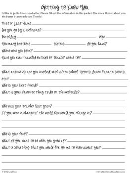 First Day of School Student Questionnaire Packet School Counselor Forms, Back To School For Teens, Student Questionnaire, Cheerleading Tryouts, 50th Class Reunion Ideas, Student Survey, Classroom Discussion, Career Readiness, First Day Of School Activities