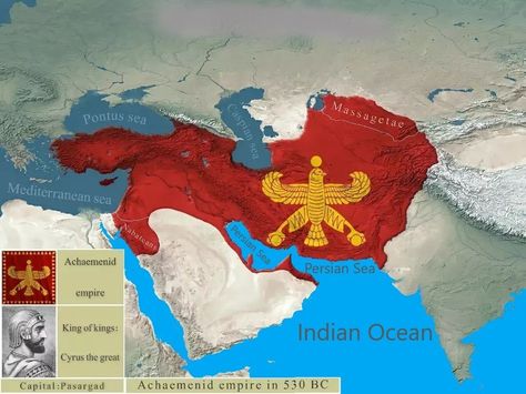 Persia Empire, Persia Map, Persian Empire Map, Cyrus King Of Persia, Iran Map, Persian Tattoo, King Of Persia, Sea Map, Cyrus The Great