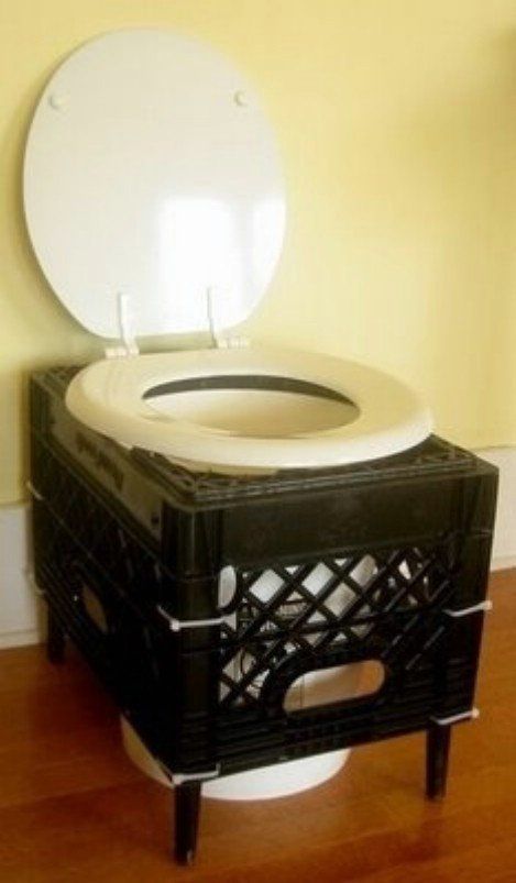 Humanure Dry Toilet Made From a Milk Crate - Top 33 Most Creative Camping DIY Projects and Clever Ideas Camping Diy Projects, Camping Projects, Koti Diy, Camping Snacks, Camping Diy, Kombi Home, Camping Toilet, Retro Camping, Camping Stuff