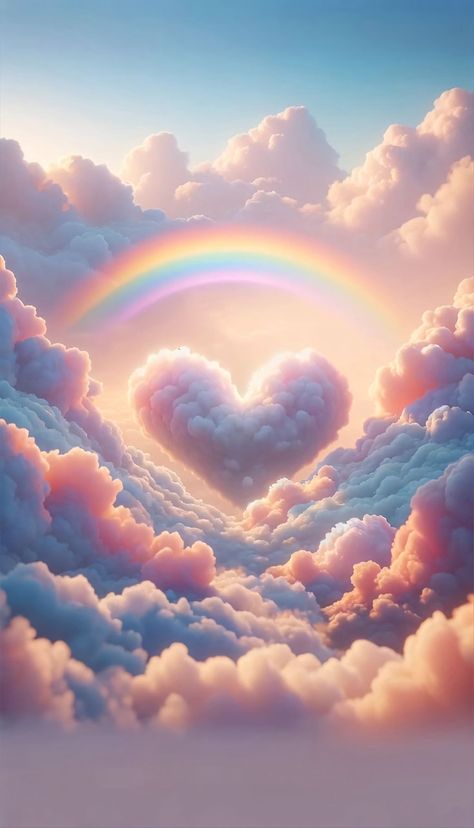 Pastel Rainbow Aesthetic, Wallpaper Iphone Pink, Iphone Pink, Wallpaper Iphone Aesthetic, Dreamy Artwork, Love Wallpaper Backgrounds, Iphone Wallpaper Hd Nature, Beautiful Art Pictures, Cute Wallpaper