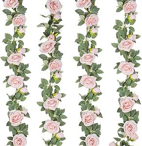 Fake Flower Garland, Arch Garden, Hanging Greenery, Artificial Eucalyptus Garland, Garden Background, Flowers Hanging, Rose Vine, Hari Valentine, Artificial Eucalyptus