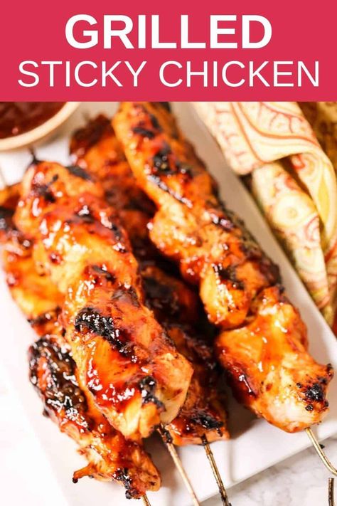 Grilled Chicken Breast Marinade, Kebab Marinade, Kabob Marinade, Chicken Breast Marinade, Grilled Chicken Kabobs, Grilled Chicken Marinade, Chicken On A Stick, Grilled Chicken Skewers, Grilled Chicken Breast