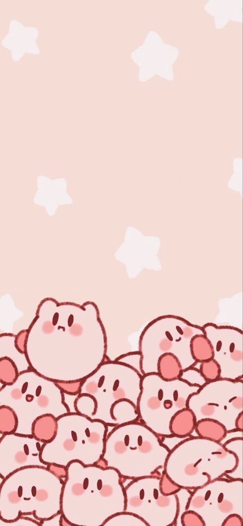 Funny Kirby Wallpaper, Hello Kitty And Kirby Wallpaper, Cute Wallpapers Kirby, Ipad Kirby Wallpaper, Kirby Wallpaper Aesthetic, Cute Kirby Wallpapers Aesthetic, Kirby Homescreen Wallpaper, Purple Kirby Wallpaper, Aesthetic Kirby Wallpaper