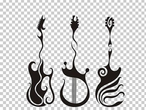 Electric Guitar Tattoo Ideas, Electric Guitar Tattoo Design, Electric Guitar Tattoo, Gacha Eyes, White Black Background, Guitar Sketch, Guitar Tattoo Design, Guitar Drawing, Snake Drawing