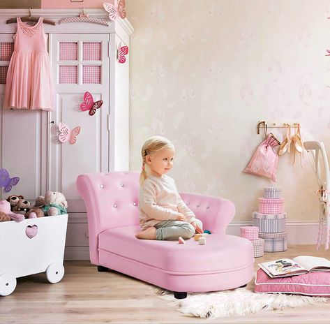 With attractive appearance and practical design, this kids sofa is the best present for your little one during birthday, Christmas and other holidays. And it is suitable for child who is 3 – 5 years old which means this premium toddler couch grows with your child. Perfectly sized couch for kids that gives them a spot for taking a nap, reading, eating snacks, watching TV. Rosa Sofa, Toddler Couch, Kids Sofa Chair, Kids Couch, Sofa Chairs, Eat Snacks, Toddler Chair, Pink Sofa, Princess Kids