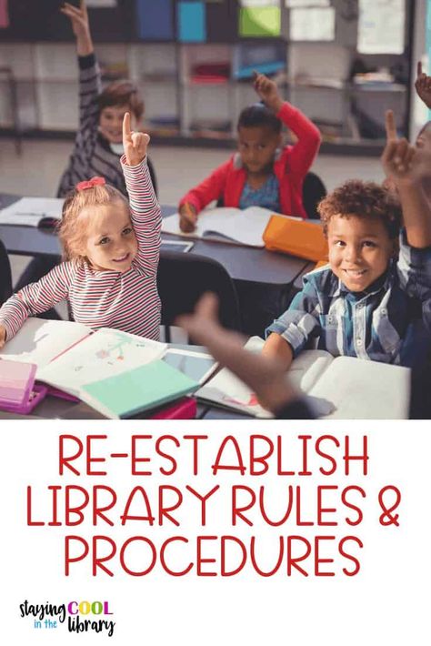 Library Orientation Elementary, Primary School Library Ideas, School Library Rules, Elementary Library Ideas, Library Lesson Plans Elementary, School Library Activities, Librarian Ideas, School Library Lessons, Library Rules