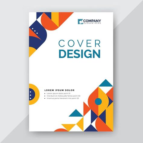 abstract geometric cover design Bulletin Cover Design, Cover Page Graphic Design, Education Cover Design, School Diary Cover Design Ideas, Geometric Cover Design, Abstract Cover Design, Geometric Book Cover, Abstract Geometric Design, Book Cover Design Ideas Templates