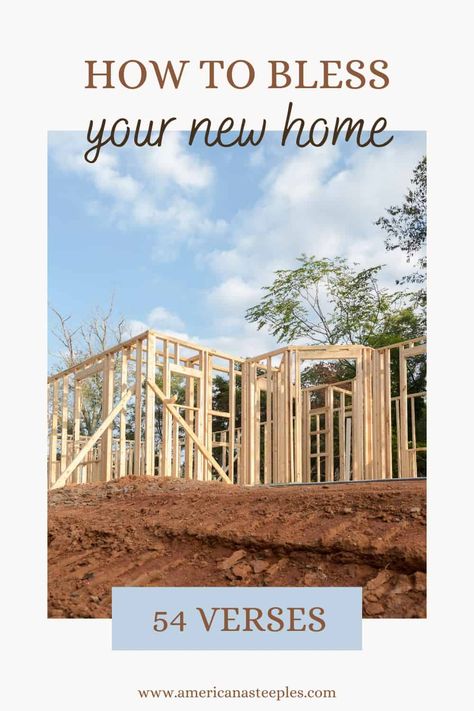 Bible Verse For New Home Construction, New House Bible Verse, Prayers For Building A House, Bible Verse For House Blessing, New Home Bible Verse, Prayers For Blessing A Home, Scripture For New Home Build, Bible Verses For New House, Bible Verses For Home Blessing