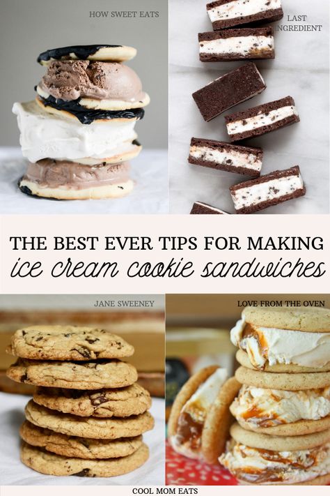 Diy Ice Cream Cookie Sandwich, Best Sandwich Cookies, Best Cookies For Ice Cream Sandwiches, Homemade Ice Cream Cookie Sandwiches, Ice Cream Cookie Sandwich Cake, Cookies For Ice Cream Sandwiches, Homemade Ice Cream Sandwiches Cookie, Ice Cream Sandwich Cookies, Diy Ice Cream Sandwiches