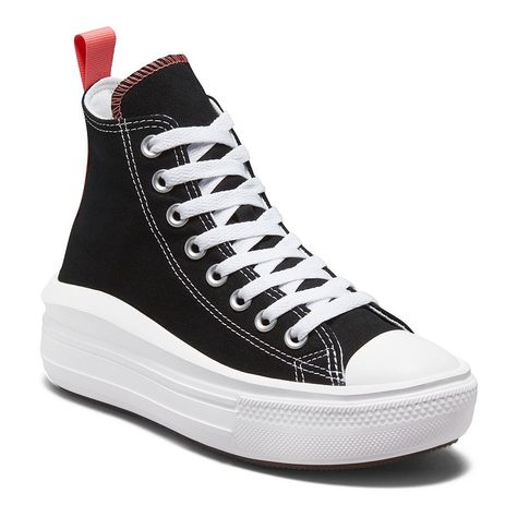 Kuromi Shoes, Shoes Sneakers High Tops, Chuck Taylor All Star Move, Shoe Size Chart Kids, Nike Shoes Girls, Pop Color, Kids Converse, Cute Nikes, Pink Salt