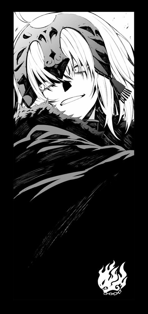 Manga Wallpaper Black And White, Fate Jeanne Alter, Iphone Backgrounds Nature, Jeane D Arc, Wallpaper Black And White, Manga Wallpaper, Jeanne D Arc, Fate Anime Series, Wallpaper Black