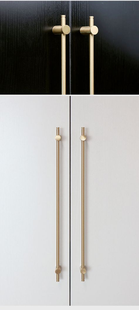 Gold Door Handles, Handles Wardrobe, Gold Cabinet Handles, Wardrobe Kitchen, Door Handles Modern, Handle Hardware, Modern Cupboard, Wardrobe Door Handles, Modern Cupboard Design