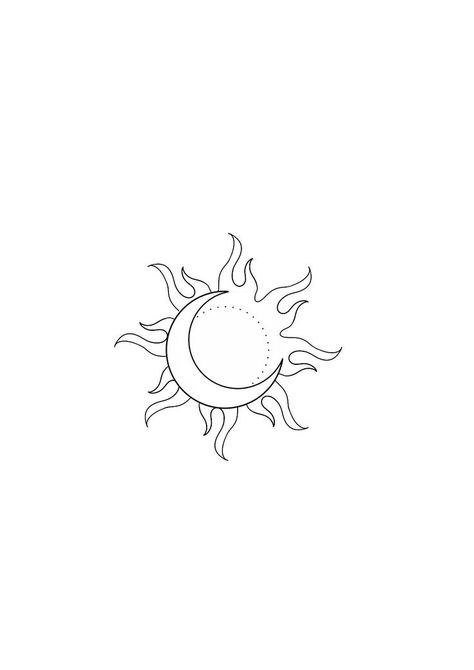 Tattoo Sonne, Inspiration Tattoos, Sun Tattoos, Cute Tiny Tattoos, Small Hand Tattoos, Line Art Tattoos, Discreet Tattoos, Sun Tattoo, Subtle Tattoos