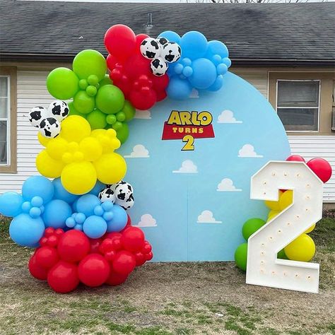 Faster shipping. Better service Toy Story Party Decorations, Toy Story Theme, Ocean Birthday, 2nd Birthday Party Themes, Toy Story Birthday Party, Birthday Toys, Blue Yellow Red, Toy Story Birthday, Toy Story Party