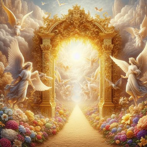 Image Creator Jesus In Heaven, Heaven Images, Path To Heaven, Stairs To Heaven, Christian Illustration, Emotional Painting, Futuristic Cars Design, Church Backgrounds, Heaven's Gate